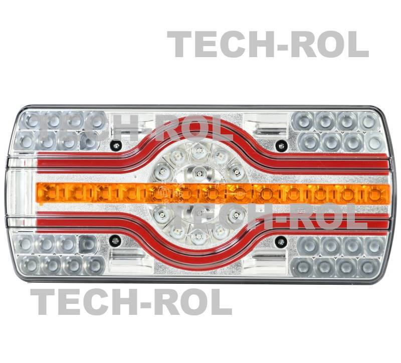 Lampa zespolona diodowa tylna uniwersalna kierunkowskaz pozycja neon stop