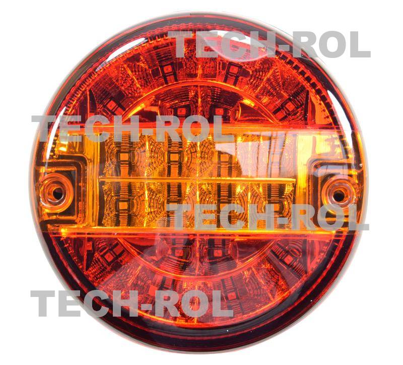 Lampa zespolona diodowa tylna uniwersalna kierunkowskaz pozycja stop 12V /