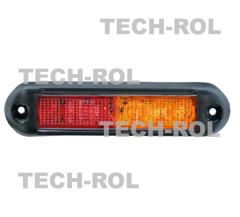Lampa zespolona diodowa tylna uniwersalna kierunkowskaz pozycja stop 12V /