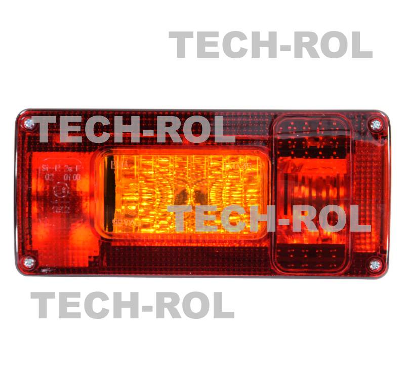 Lampa zespolona tylna lewa kierunkowskaz pozycja stop przeciwmgłowe 12V /