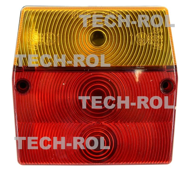 Lampa zespolona tylna uniwersalna kierunkowskaz pozycja stop podświetlenie