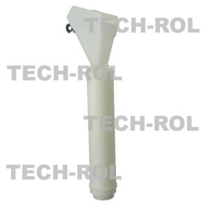 Lejek plastikowy 3-częściowy 07 uchwyt wyżej kolor biały siewnik