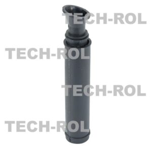 Lejek plastikowy 3-częściowy krótki kolor czarny siewnik typ Unia