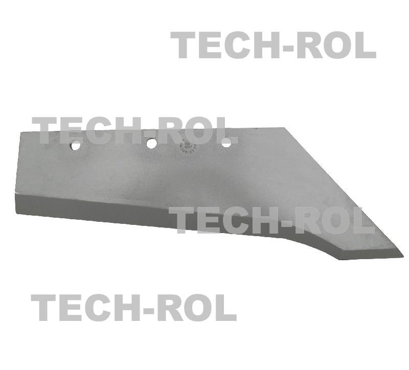 Lemiesz lewy 16 z dziobem Hardox500 do Pług Lemken 3333811 ZPL-Suwałki