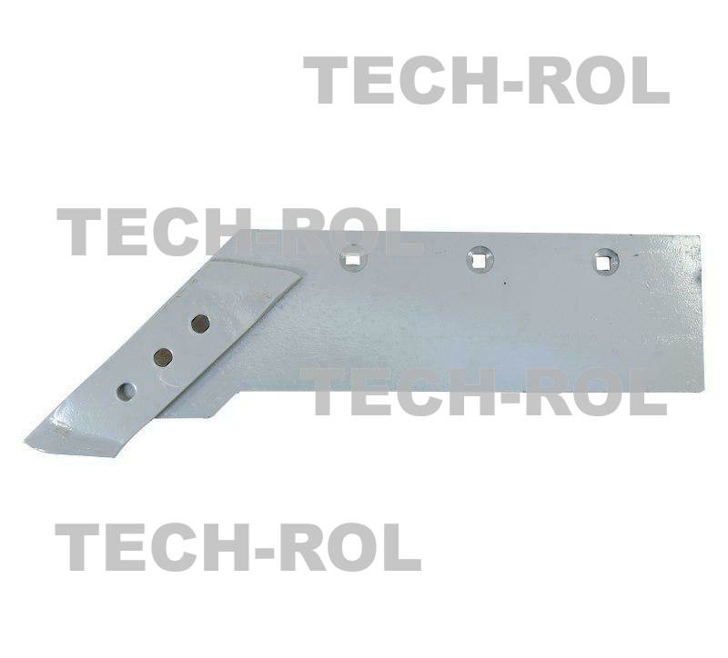 Lemiesz lewy z dłutem stal borowa Pług typ Pr/048 zamiennik Unia