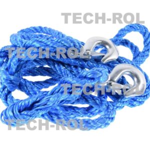 Lina holownicza plecionka mocowanie na haki 4m 2,5T LHL004 Produkt Standard