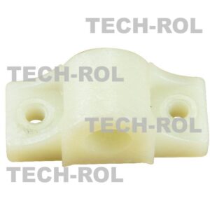 Łożysko ślizgowe do montażu wieszaków białe poliamid Zgrabiarka