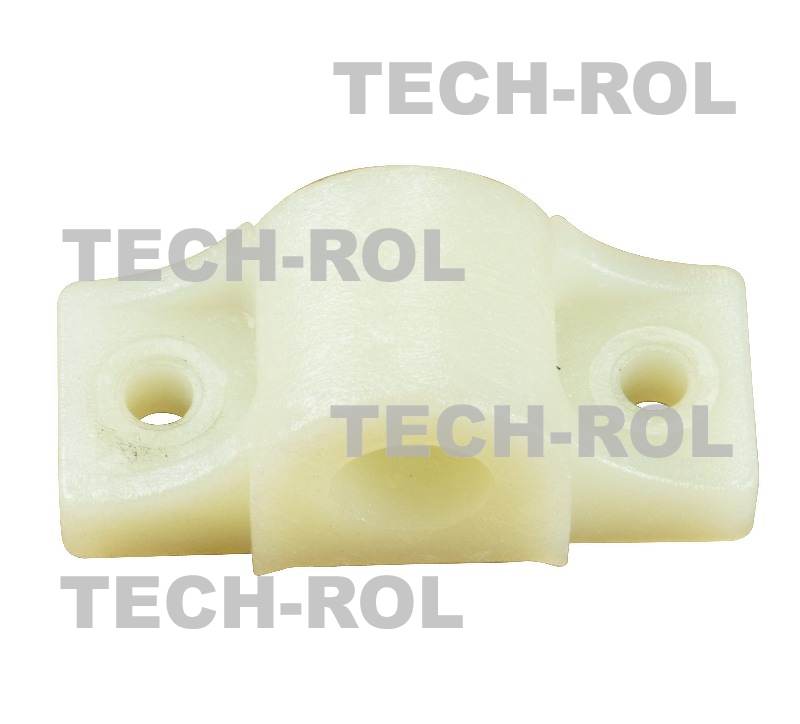 Łożysko ślizgowe do montażu wieszaków białe poliamid Zgrabiarka