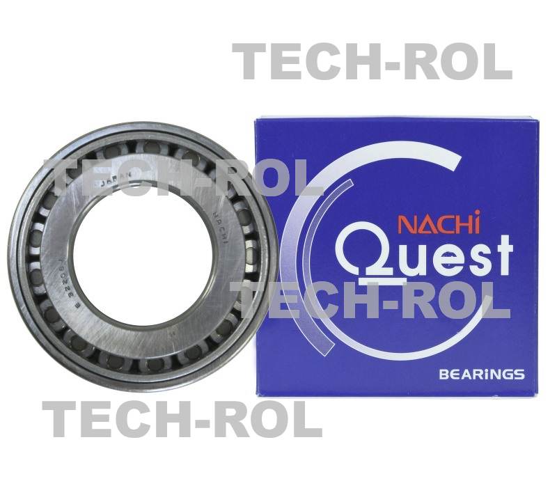 Łożysko stożkowe metryczne 40x80x24,75 sk. 32208 NACHi