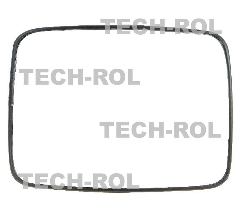Lusterko ciągnikowe uniwersalne 236 mm / 180 mm obejma 16 mm - 20 mm 2szt