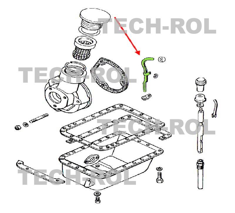 Miarka oleju silnika do T-25 D211401230 APARTS