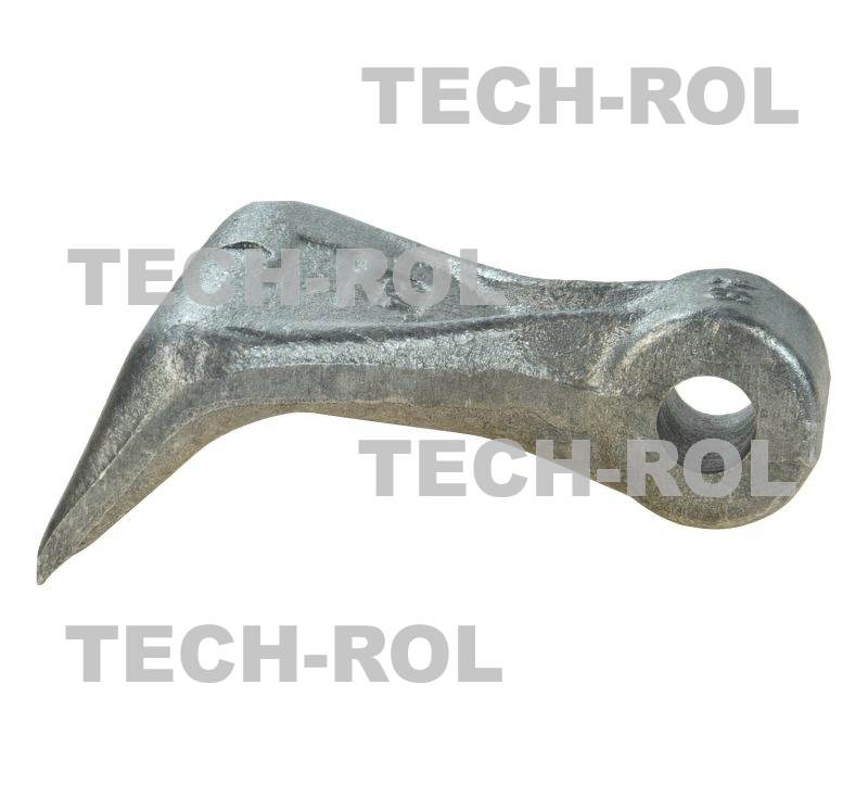 Nóż bijakowy młotkowy 18063-RM-4 szerokość 120 mm uchwyt 40 mm otwór