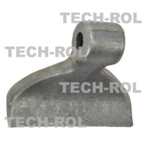 Nóż bijakowy typ 5 18063-RM-64 szerokość 100 mm uchwyt 40 mm otwór