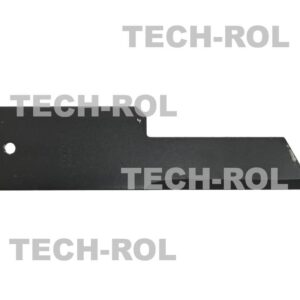Nóż rozdrabniacza sieczkarni stały gładki 198x50/32x3 otwór 6,5mm New