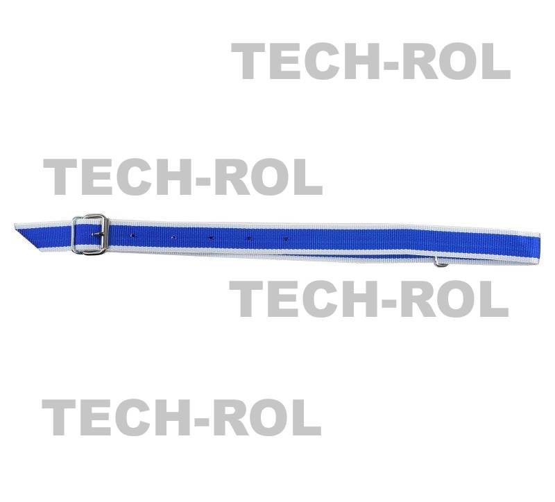 Obroża dla krowy znacznikowa na numerki długość 130 cm szerokość 4 cm