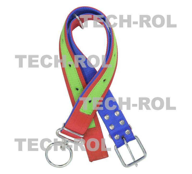 Obroża dla krowy model Toro długość 150 cm szerokość 5 cm okętka