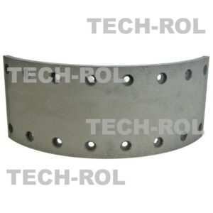 Okładzina hamulca hl-8t 140x12,0 przyczepa hl 8-tonowa Produkt krajowy