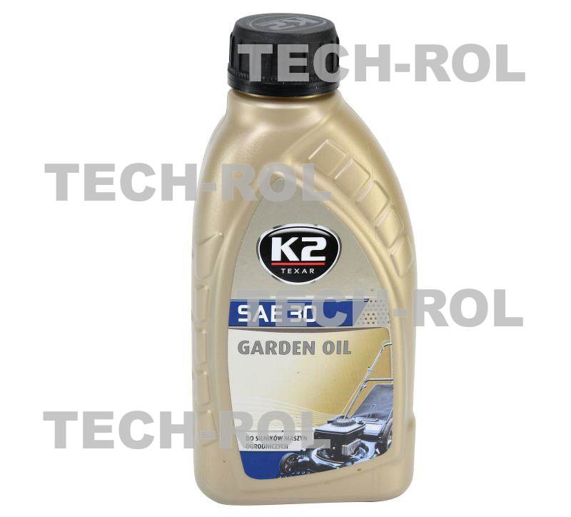 Olej silnikowy do maszyn ogrodniczych K2 Garden oil SAE30 SG/CE 600ml