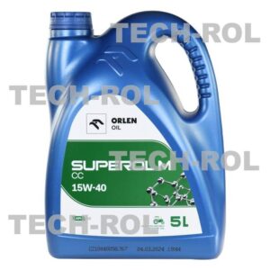 Olej silnikowy Superol M SAE 15W40 API CC 5 litrów QFO855B50 Orlen