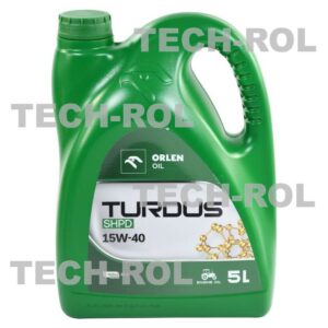 Olej silnikowy Turdus SHPD 15W40 5 litrów QFO805B50 Orlen