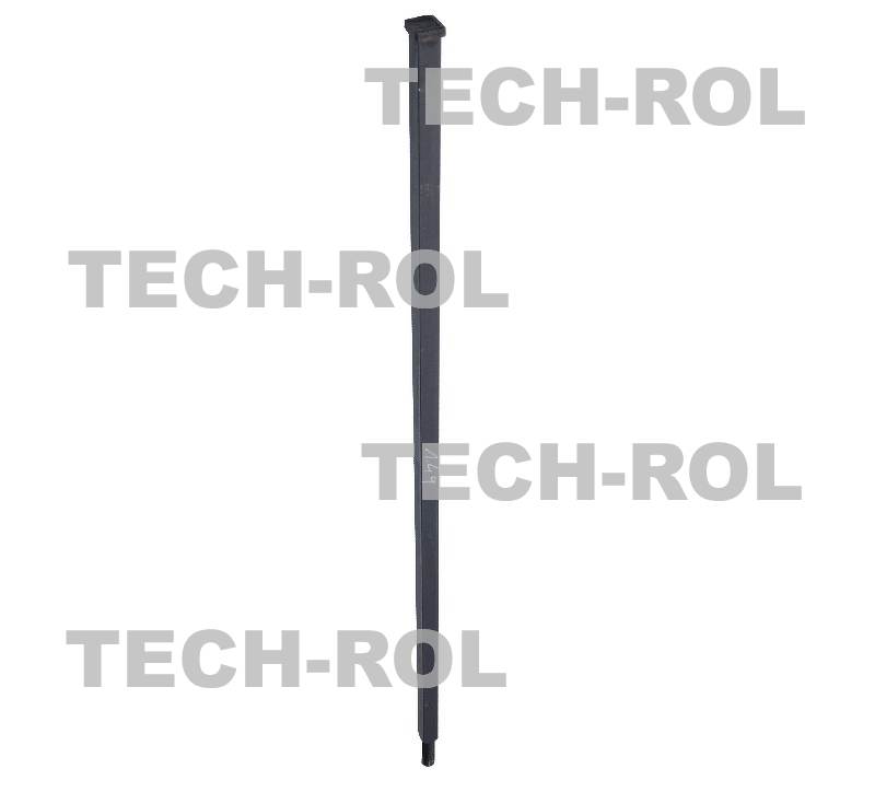 Oś brony 30x30 długość 1490mm gwint 27x2 Brona talerzowa 1236020080