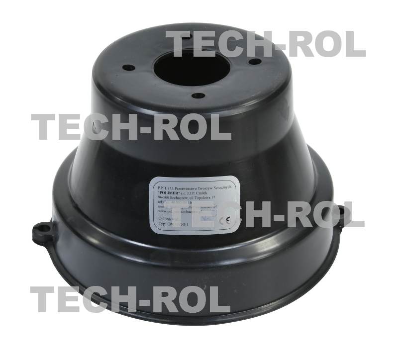 Osłona plastikowa czarna wałka WOM certyfikat UE Kosiarka rotacyjna