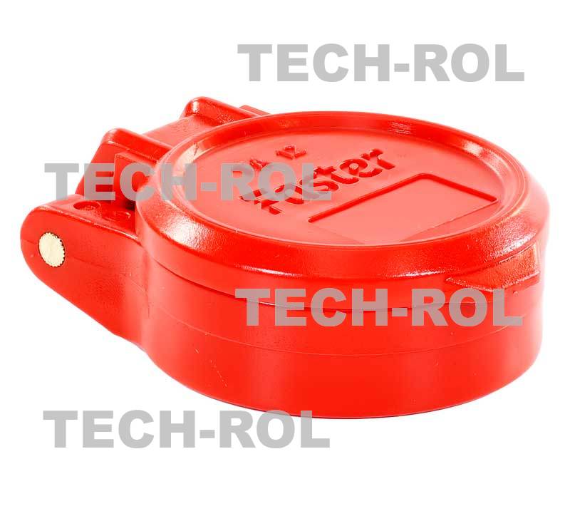 Osłona przeciwpyłowa gniazda hydraulicznego czerwona z blokadą 81512014