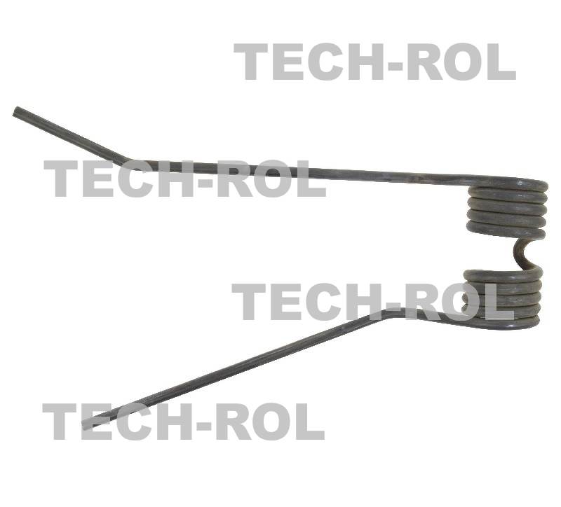 Palec karuzeli skrajny lewy szeroki PZ-110 Przetrząsacz karuzelowy 5szt