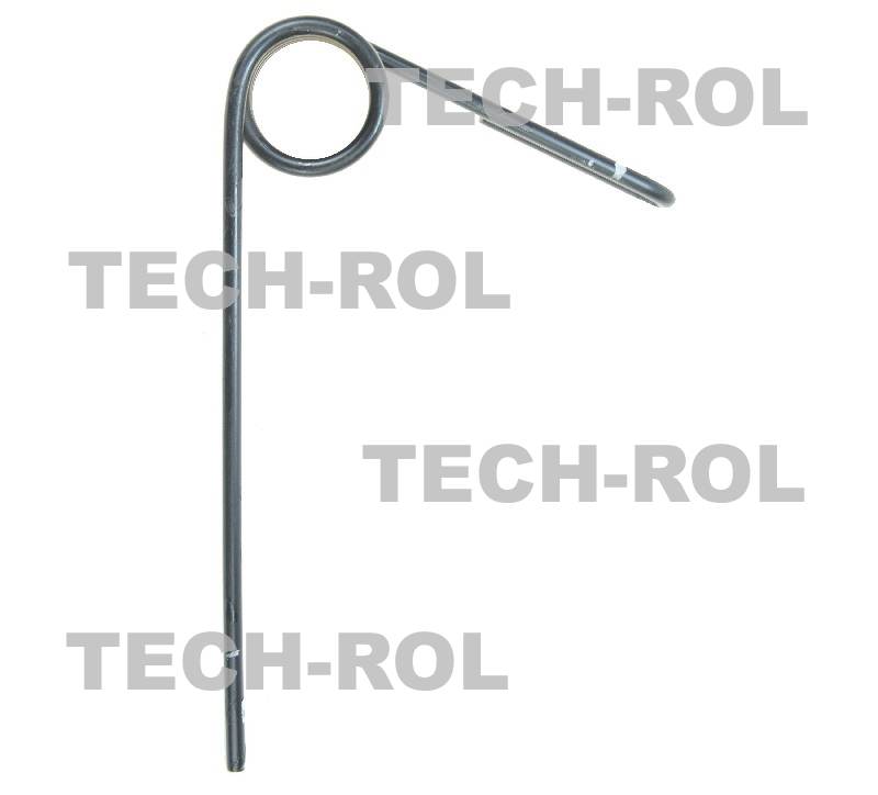 Palec zagarniajacy przedni fi-6,5mm Siewnik Kongsklide Demeter Classic