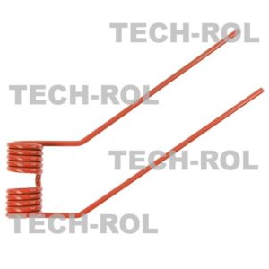 Palec typ Fella TH2 lewy czerwony Przetrząsaczo-zgrabiarka karuzelowa