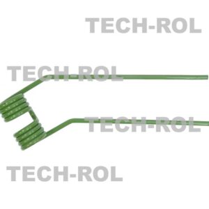 Palec typ Fella TH4 prawy zielony Przetrząsaczo-zgrabiarka karuzelowa