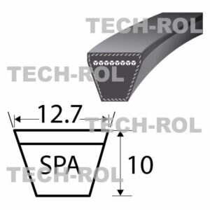 Pasek klinowy żółty SPA-3185 pasuje do Kosiarka rotacyjna Samasz 1,85