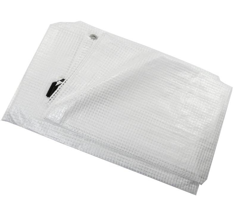 Plandeka przezroczysta zbrojona 8x12m gramatura 100g/m2 plandMAX