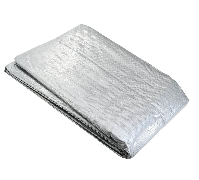 Plandeka srebrna 2x3m gramatura 120g/m2 plandMAX