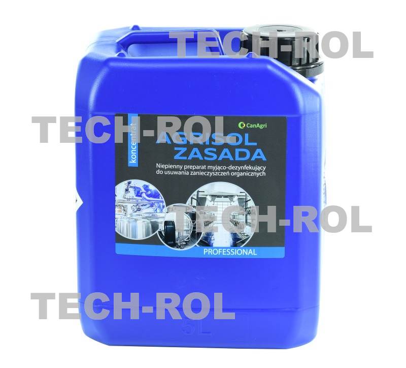 Płyn do mycia instalacji udojowych i schładzalników mleka 5 kg zasadowy