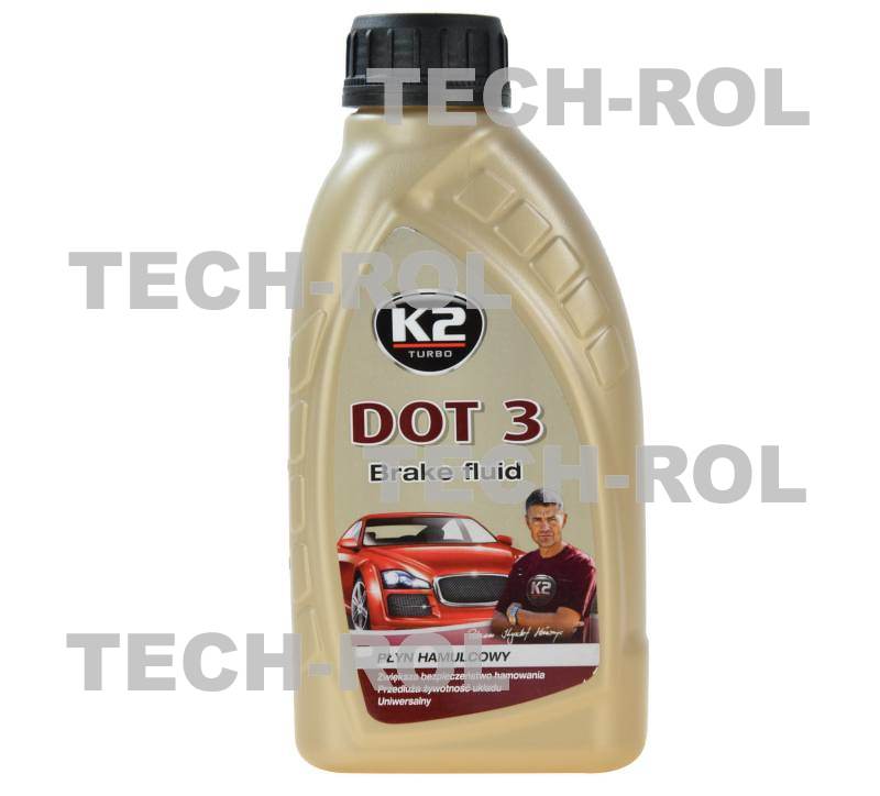 Płyn hamulcowy DOT-3 0,5l T103 K2