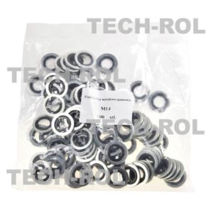 Podkładka metalowo-gumowa M14 opakowanie 100 szt. PMGM14 Produkt krajowy