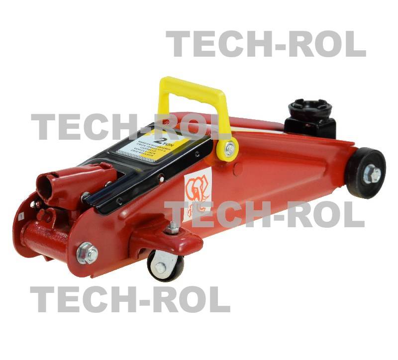 Podnośnik hydrauliczny typu żaba 2T wysokość podnoszenia od 130 mm do