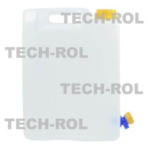 Pojemnik na wodę biały 10l z dolnym kranikiem atest na kontakt z