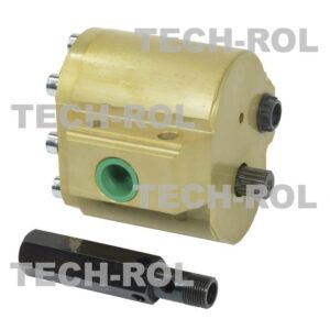 Pompa podnośnika aluminiowa wzmocniona,wersja PREMIUM z zaworem 40 l/min