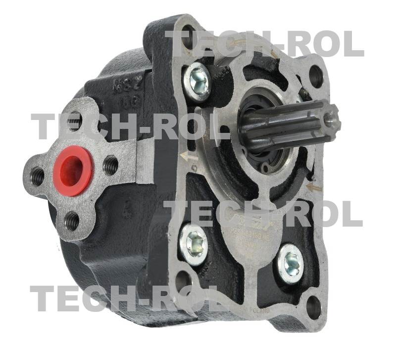 Pompa podnośnika wałek 6-frezów wzmocniona lewe obroty NSZ-16-L żeliwna