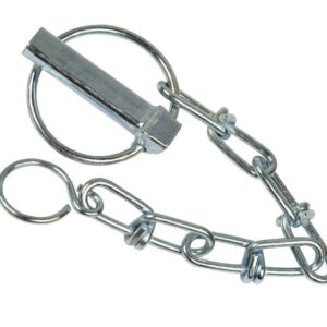 Przetyczka rolnicza fi-10 mm x 44,5 mm z łańcuszkiem belki polowej 25szt