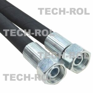 Przewód hydrauliczny gwint metryczny M22/M22 1,5x1,5 L-12-AA-1000mm 11-11