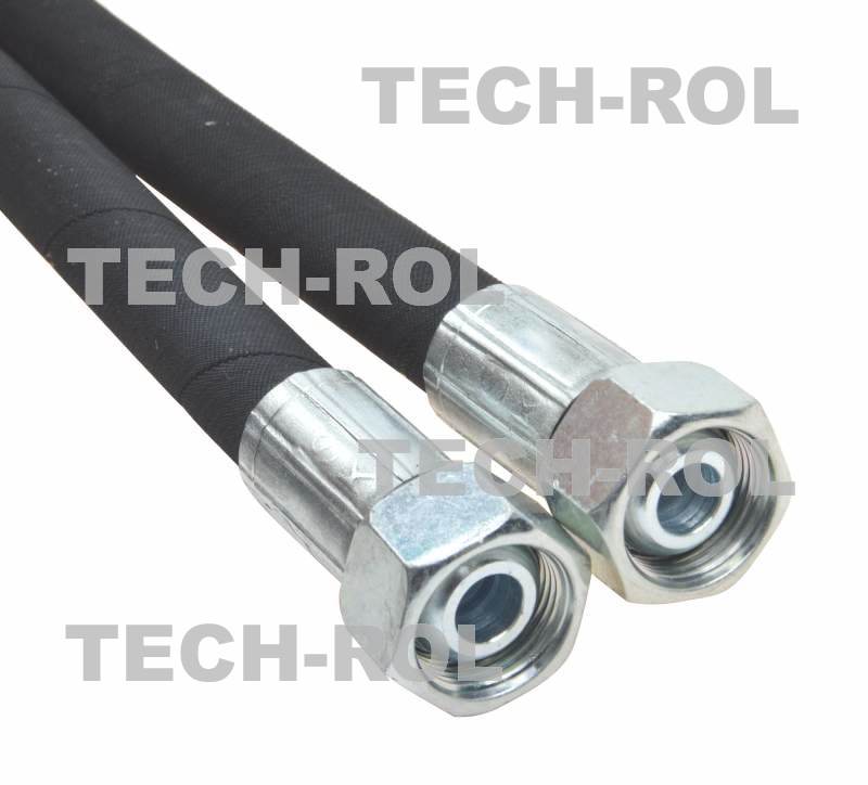 Przewód hydrauliczny gwint metryczny M22/M22 1,5x1,5 L-12-AA-1120mm 11-11