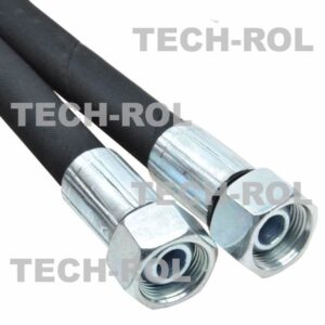 Przewód hydrauliczny gwint metryczny M22/M22 1,5x1,5 L-12-AA-1200mm 11-11