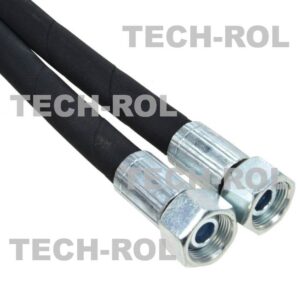 Przewód hydrauliczny gwint metryczny M22/M22 1,5x1,5 L-12-AA-1450mm 11-11