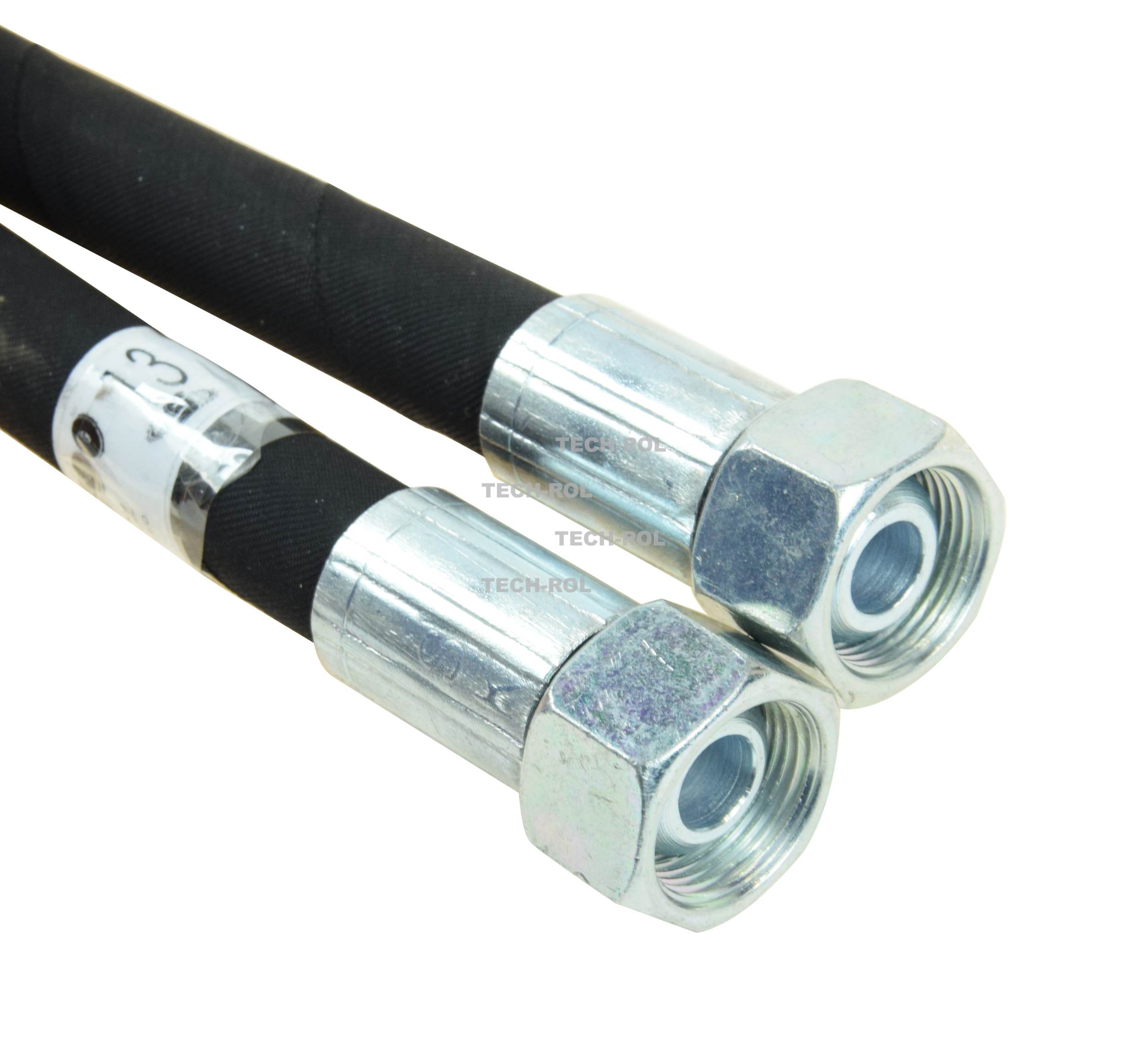 Przewód hydrauliczny gwint metryczny M22/M22 1,5x1,5 L-12-AA-2500mm 11-11