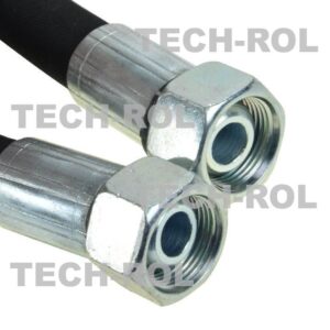Przewód hydrauliczny gwint metryczny M22/M22 1,5x1,5 L-12-AA-500mm 11-11