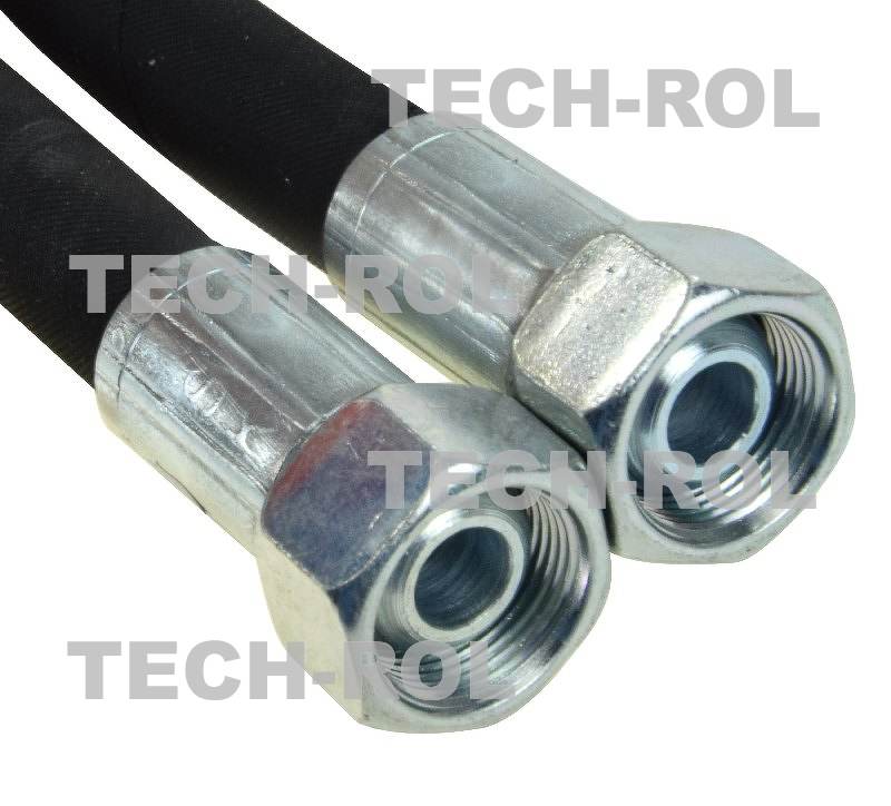 Przewód hydrauliczny gwint metryczny M22/M22 1,5x1,5 L-12-AA-5300mm 11-11