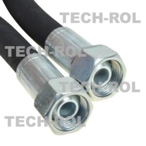 Przewód hydrauliczny gwint metryczny M22/M22 1,5x1,5 L-12-AA-5800mm 11-11